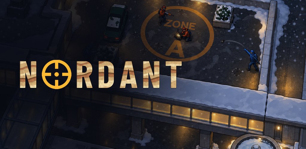Nordant: a match on a snowy rooftop